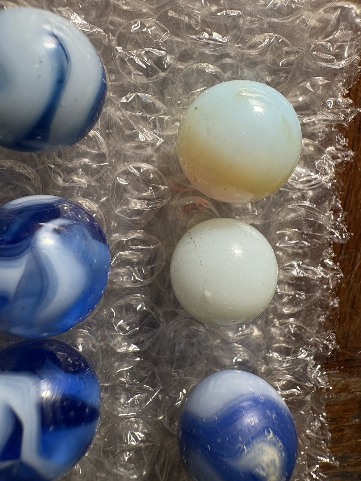 Early 1900s Vintage Misc Marble Lot Of 21, Akro, CAC 9 & Tails, Monies, Swirl