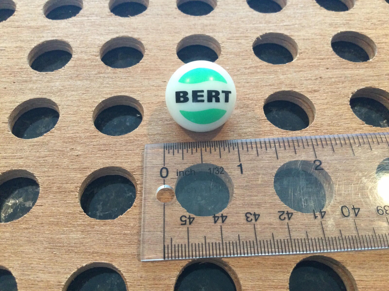 Vintage | “Bert” | White, Green, & Black | 1995