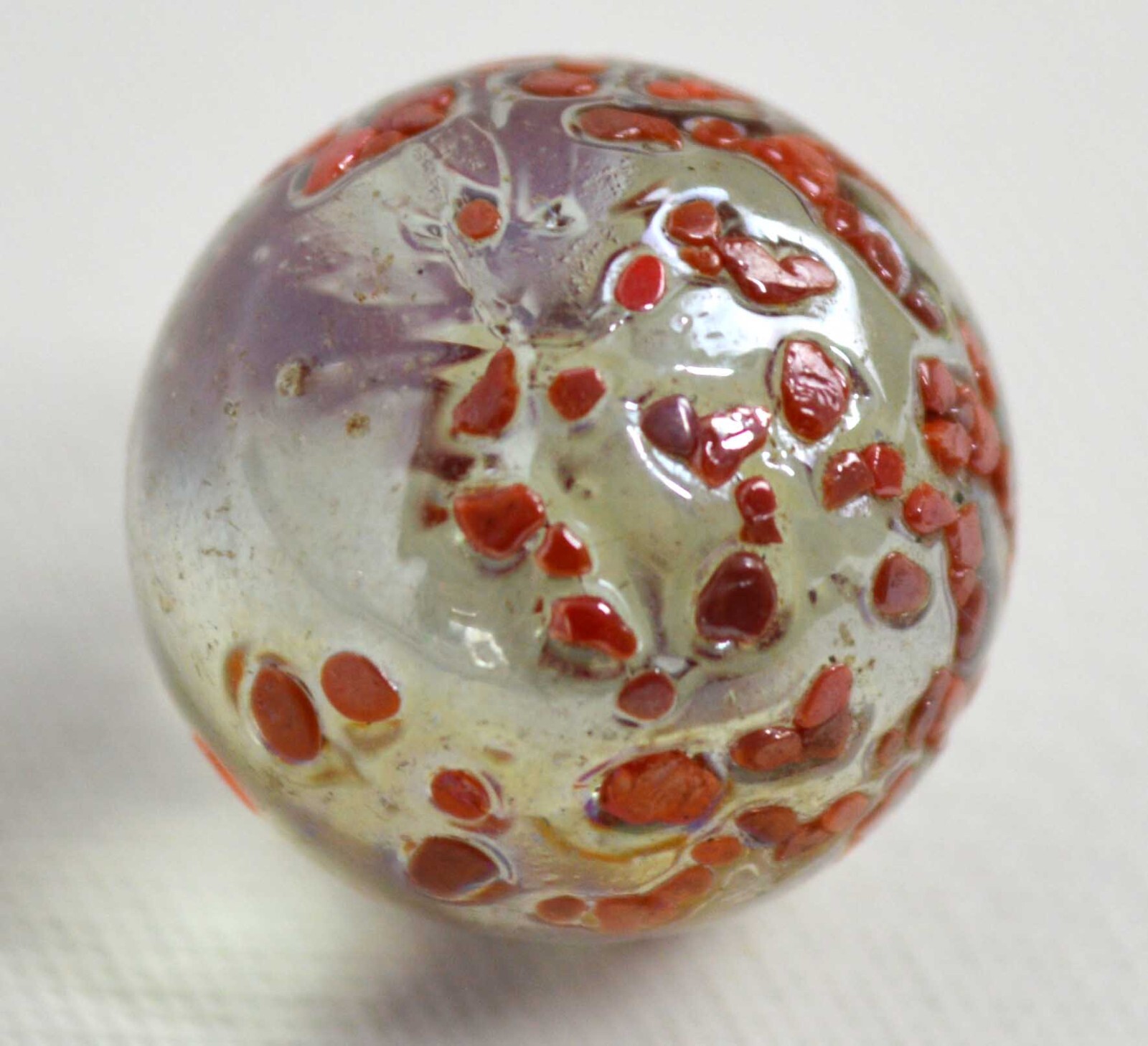 Vintage Marble Lot 40 Speckled Mix Unique Collection 13mm-18mm