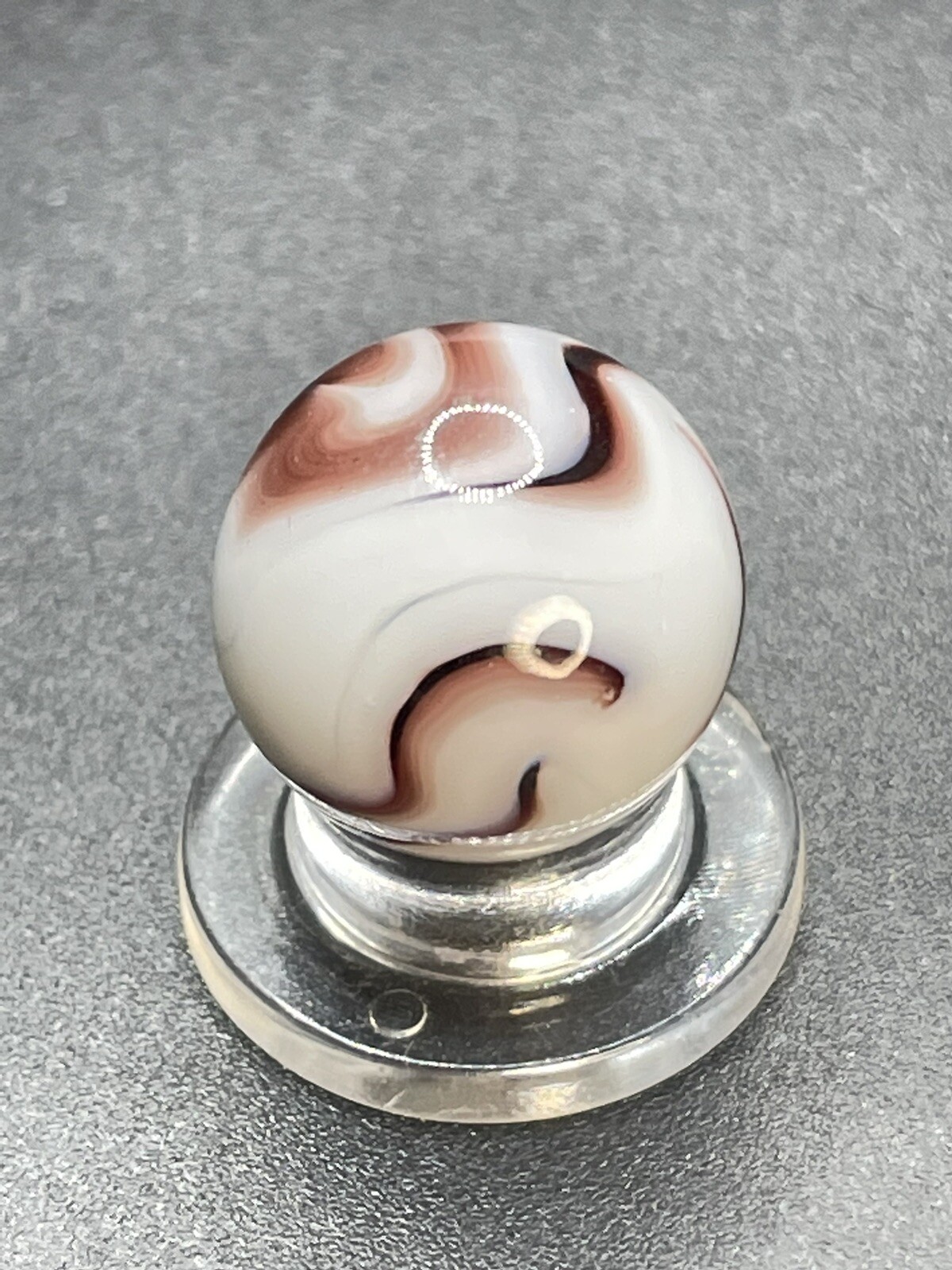 Purple Swirl Marble Vintage Marbles Alley Other 0.591”
