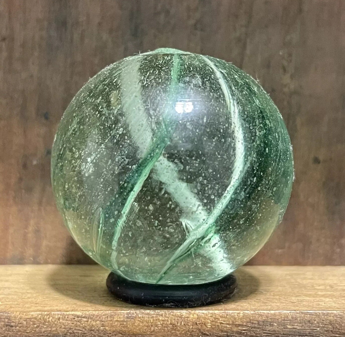 Big Beautiful Antique Mist Marble – German Handmade 1-1/4” Mint(-)