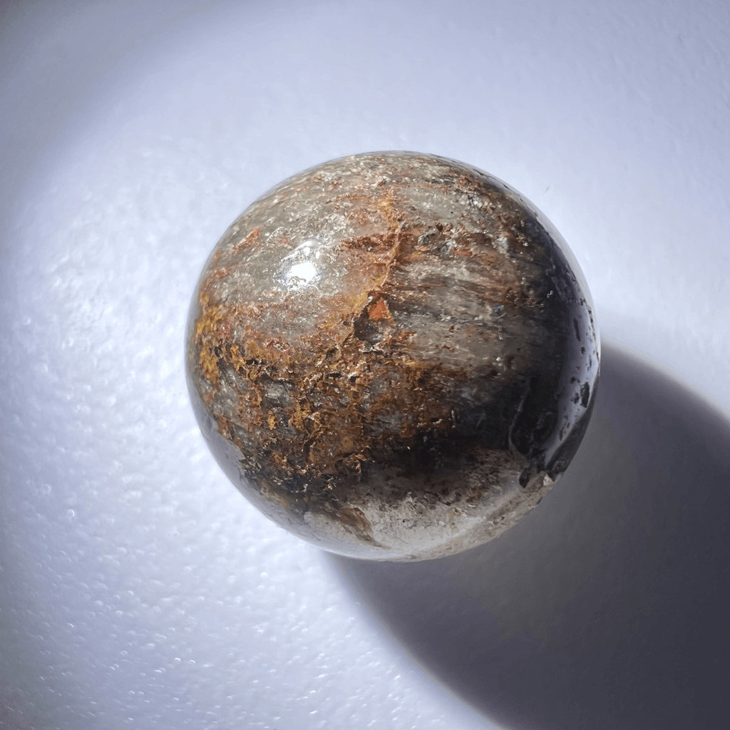 Garden Quartz Crystal Marble Sphere