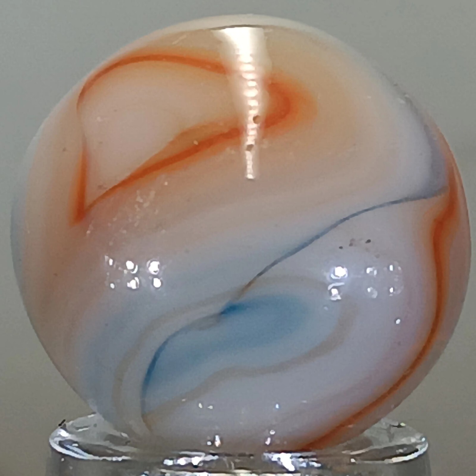 Vintage Champion Swirl Marble .58 Inches Good Condition Combined Shipping