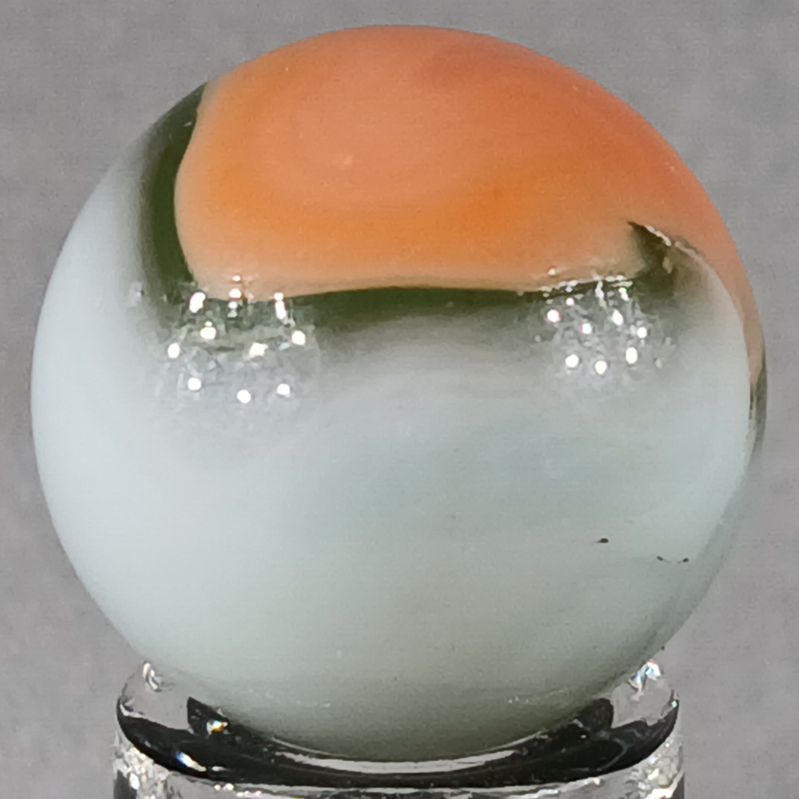 Vintage Vitro Conqueror Marble .60 Inches Near-Mint Condition
