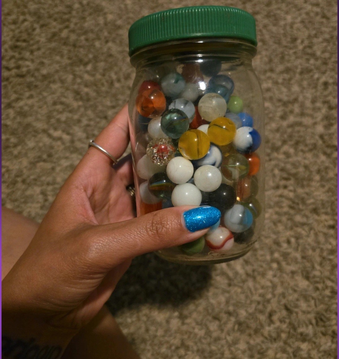 Large Lot of Vintage Marbles 118 Pieces