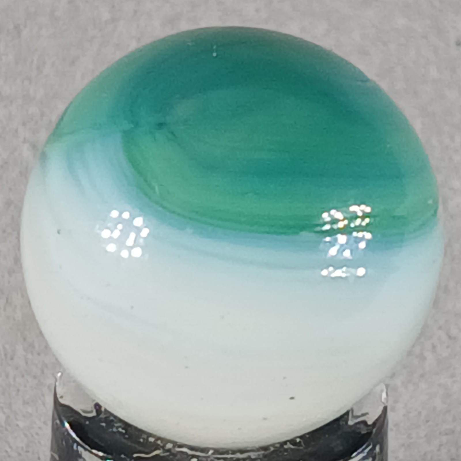 Vintage Vitro Conqueror Marble .61 Inches Near-Mint Condition Combined Shipping