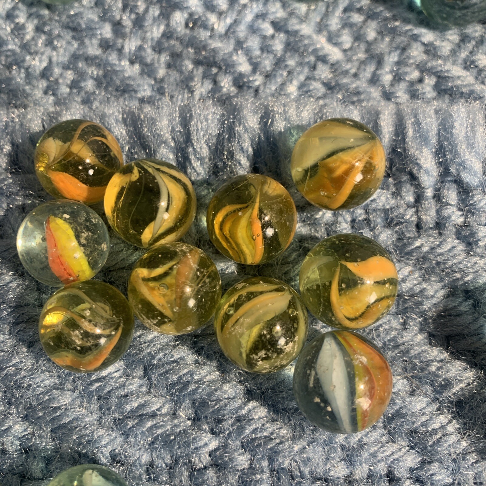 Vintage Marbles Large Lot 163 Pc Incl 6 Shooters READ
