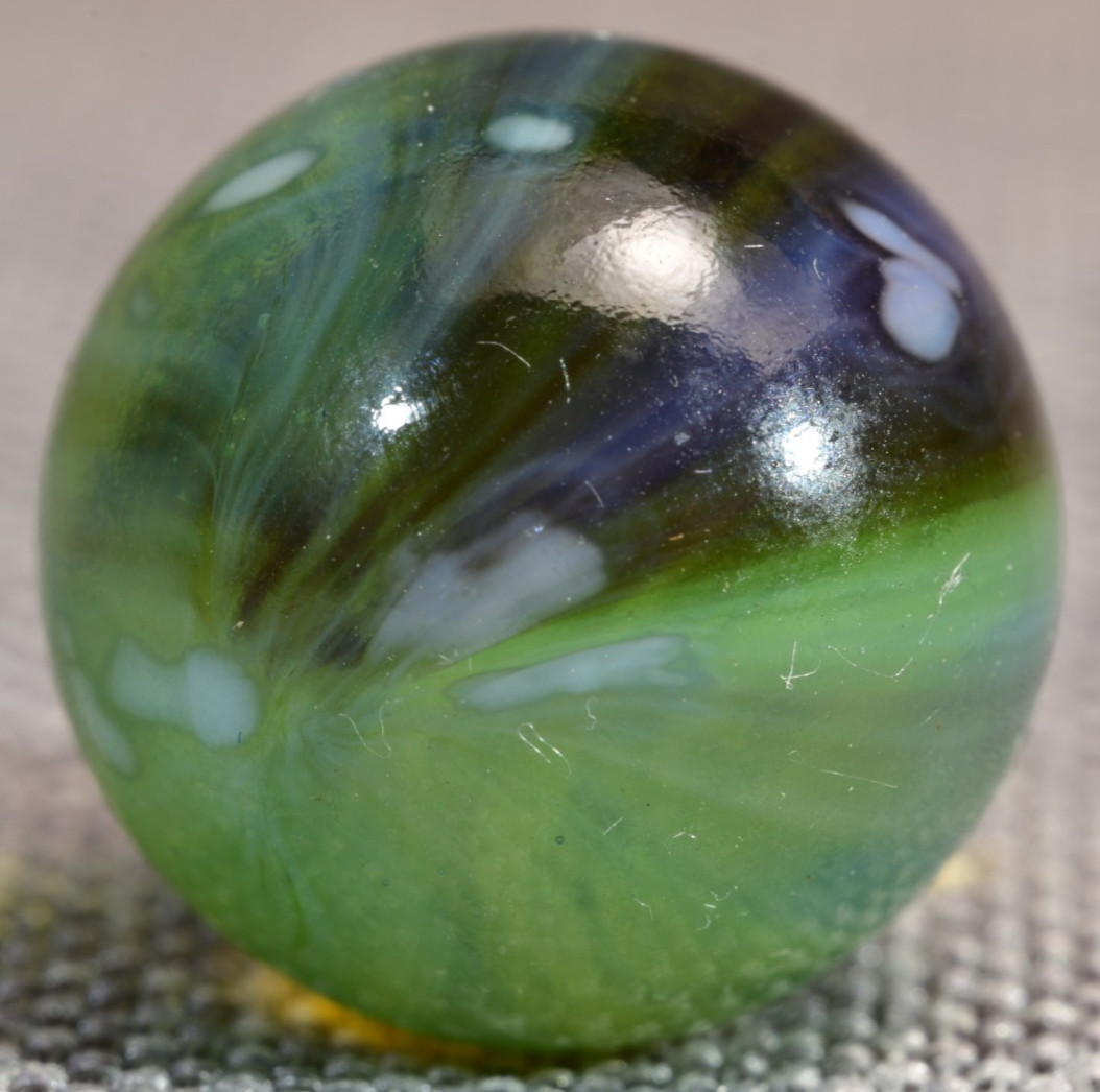 Moldy/Mouldy Vintage Marble 1960’s Funky Hues & Subtle Spots 5/8”