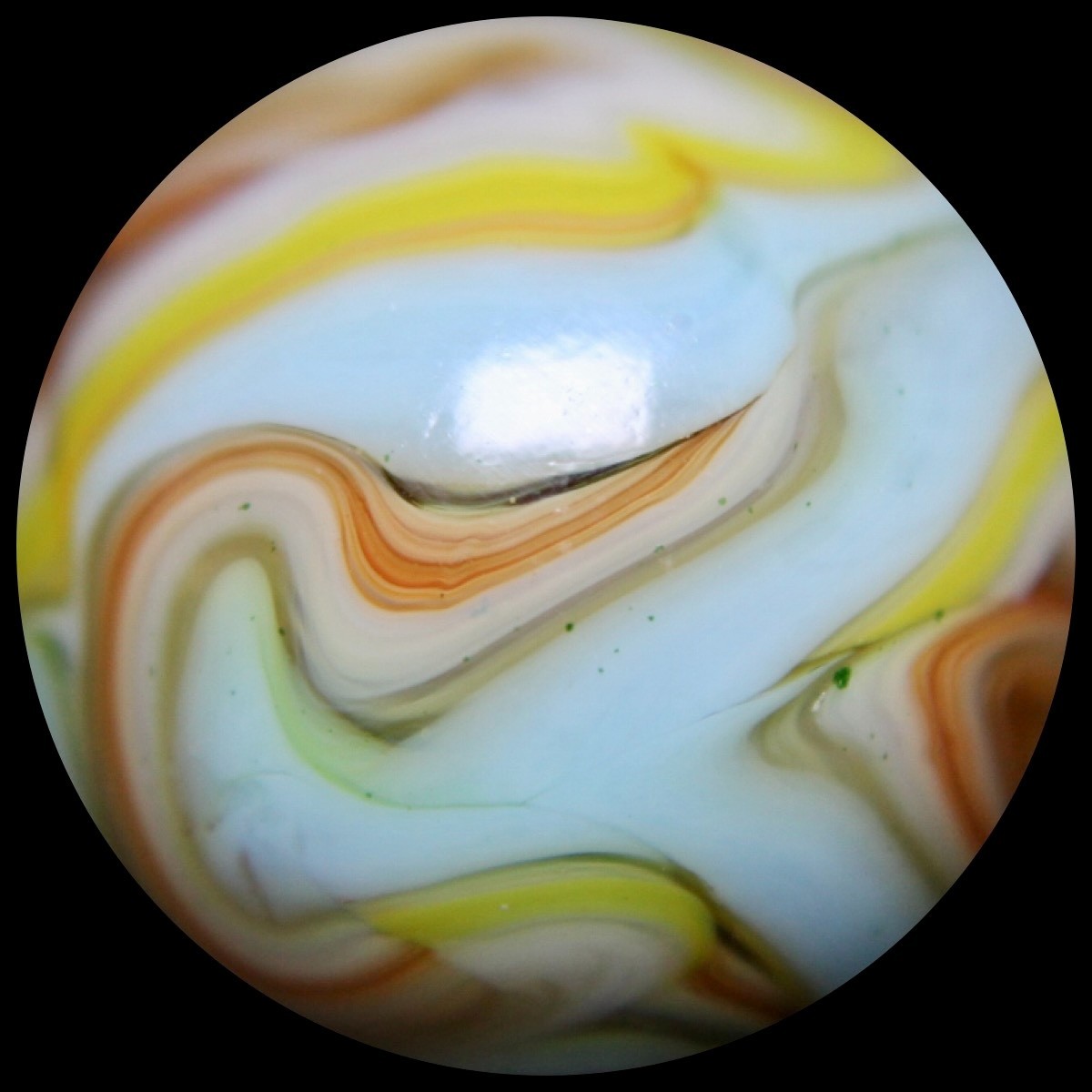 JABO Dave’s Fall Classic Marble Collector Series: Turquoise w/Green Aventurine