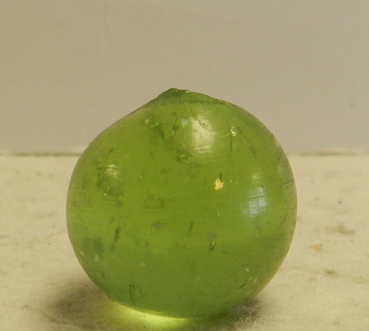 #15143m Large .87 Inches German Handmade Mica Shooter Marble
