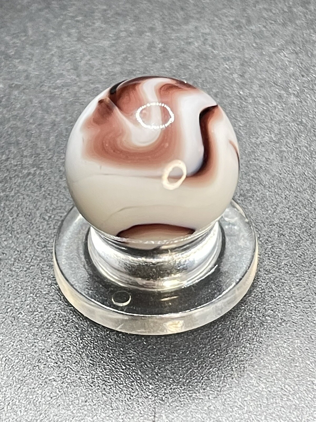 Purple Swirl Marble Vintage Marbles Alley Other 0.591”
