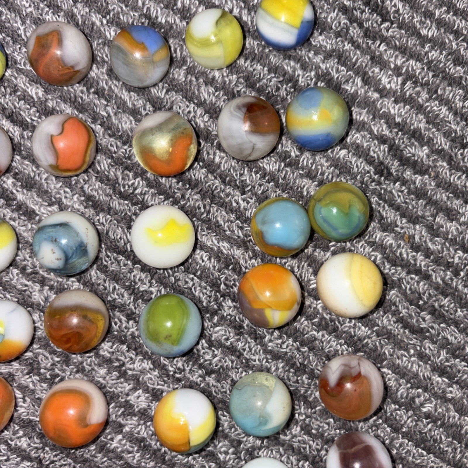 Vitro Tiger Eyes and others lot of Mables over 90