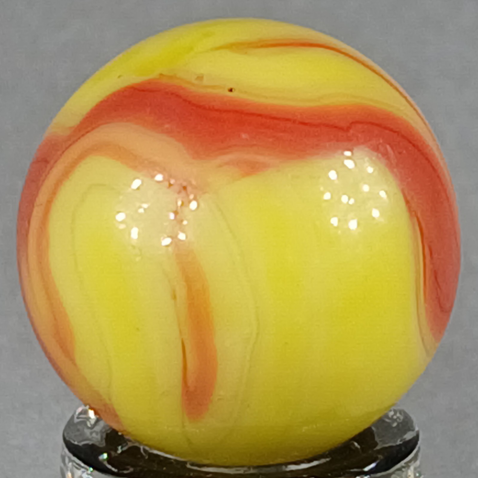 Vintage Christensen Agate Co. Swirl .63 Inches Near-Mint Condition