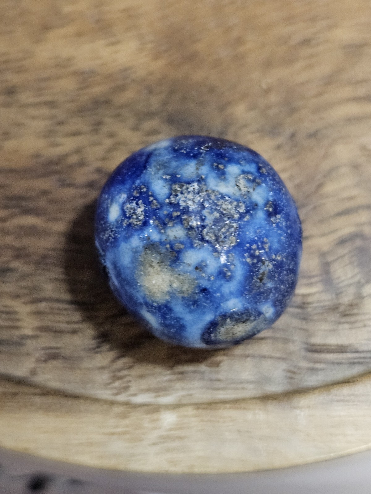 German Bennington Victorina Era, Fired Hard Clay Marble