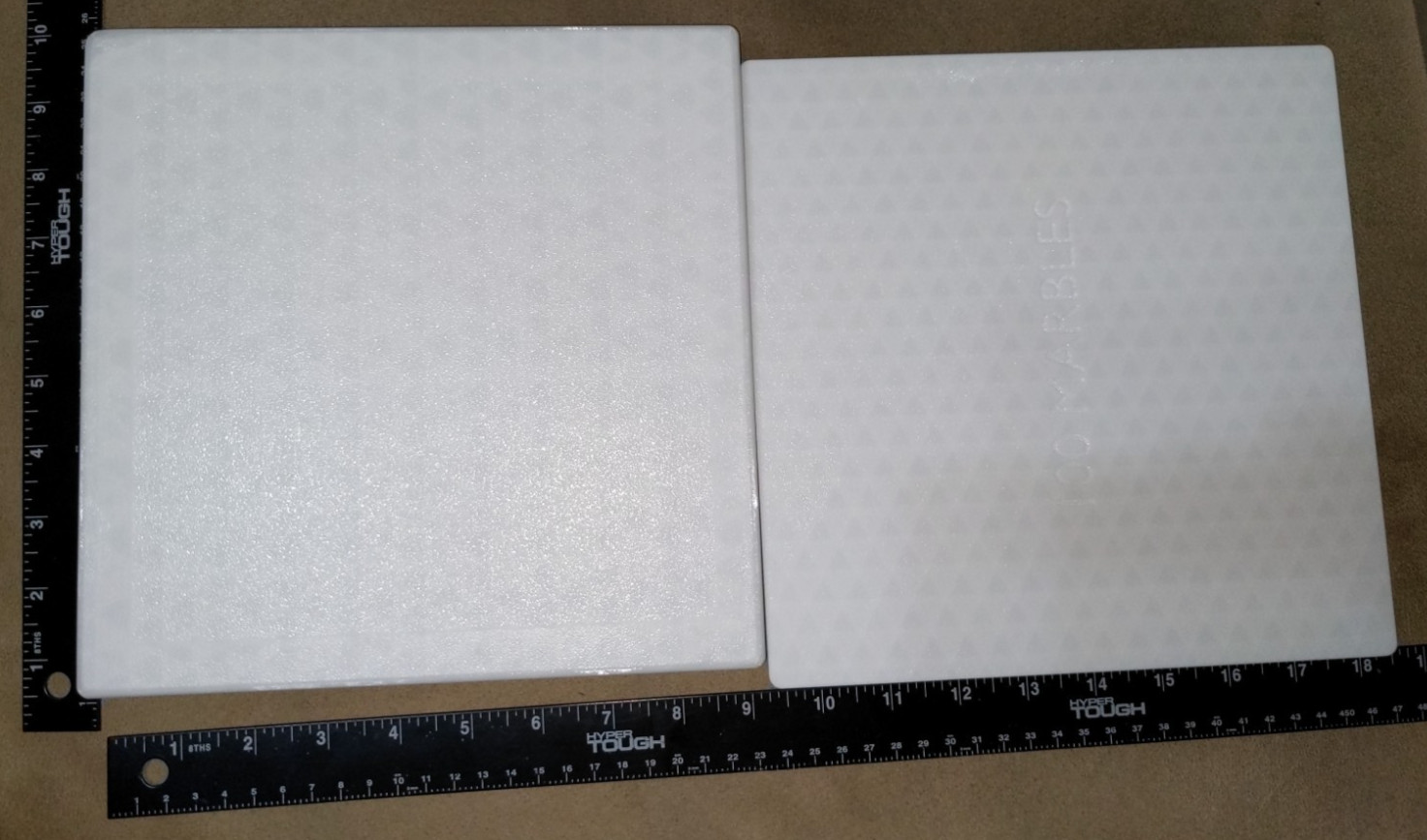 NO MARBLES – LARGE 100x 20mm Marbles Display Storage Sorting Tray Case