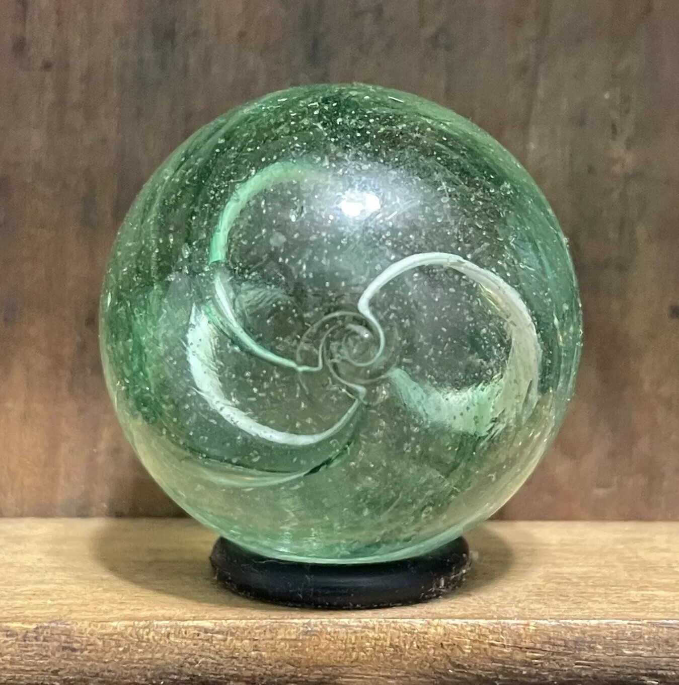 Big Beautiful Antique Mist Marble – German Handmade 1-1/4” Mint(-)