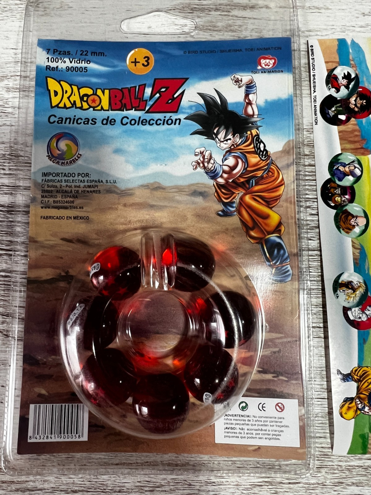 Dragon Ball Z Vintage Marbles – NEW