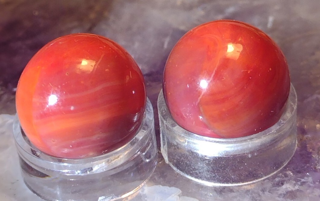 .57″ 🦄VINTAGE MARBLE KING MARBLES – NM OLD TOYS!