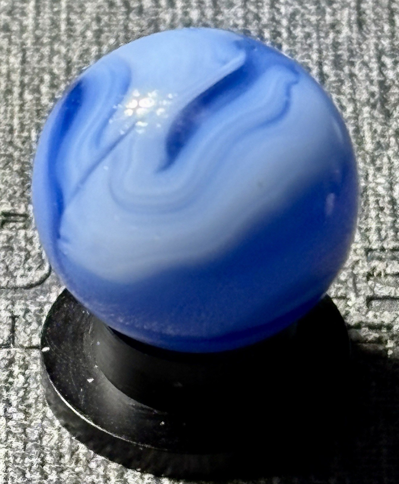 VTG Alley Agate Swirl Marble .62” Mint !
