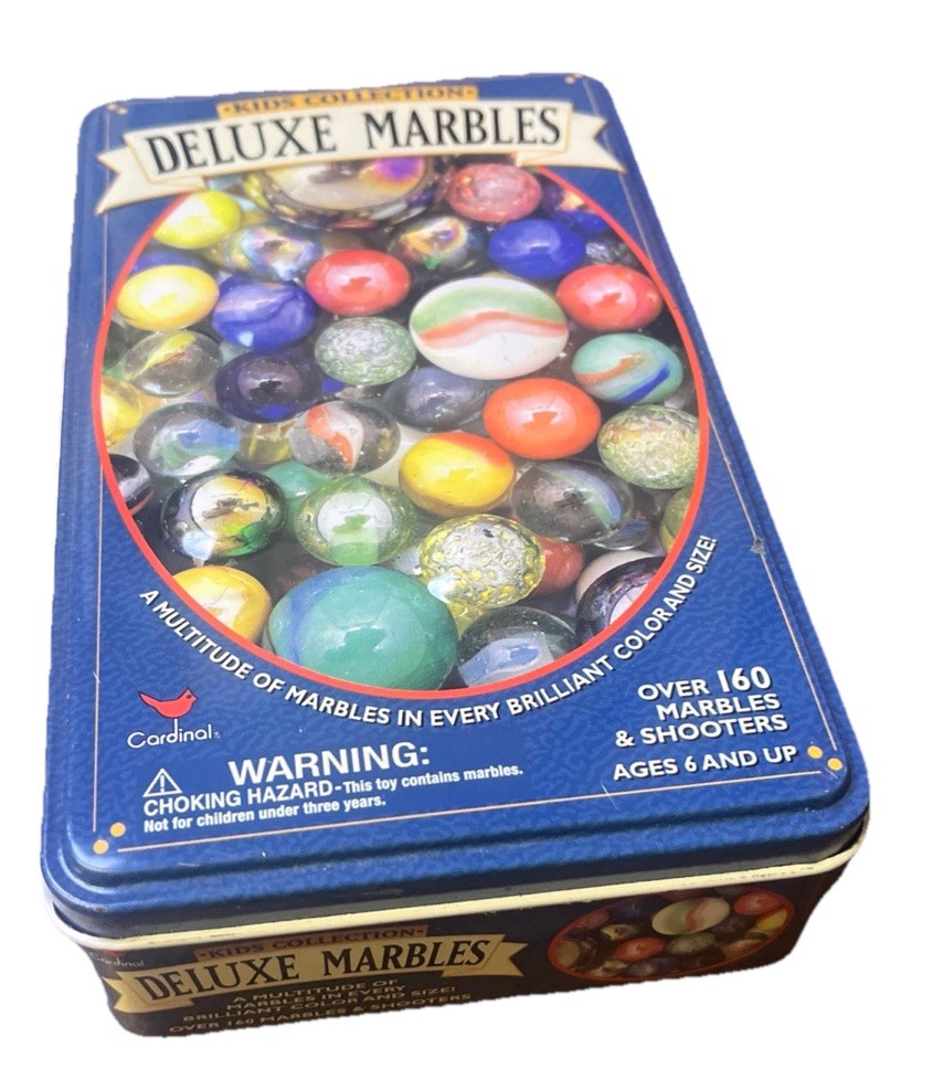 Vintage Kids Collection Deluxe Over 160 Deluxe Marbles & Shooters 2001