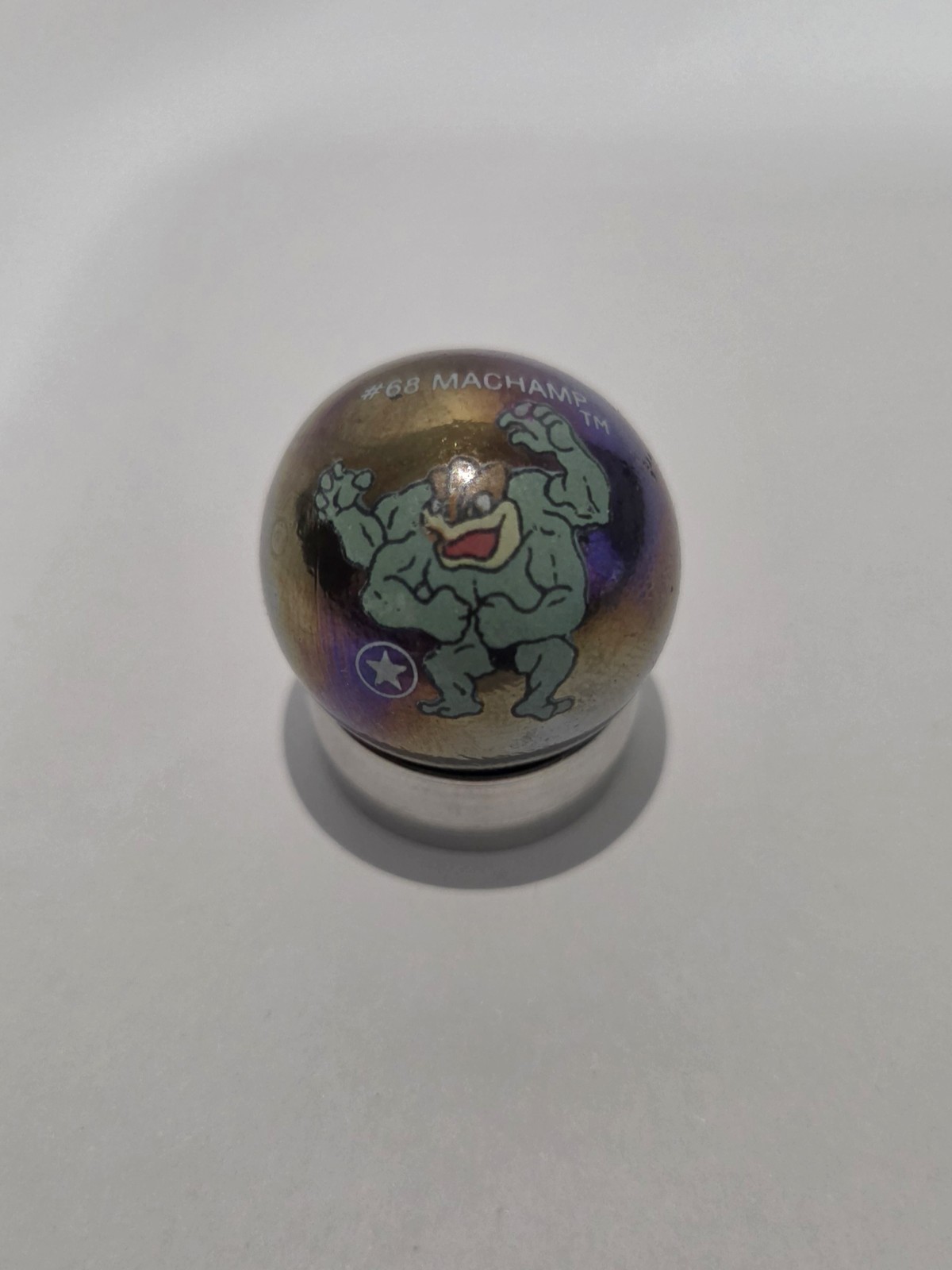 First Edition (Star) Pokémon Machamp #68 Marble – Iridescent Original Nintendo