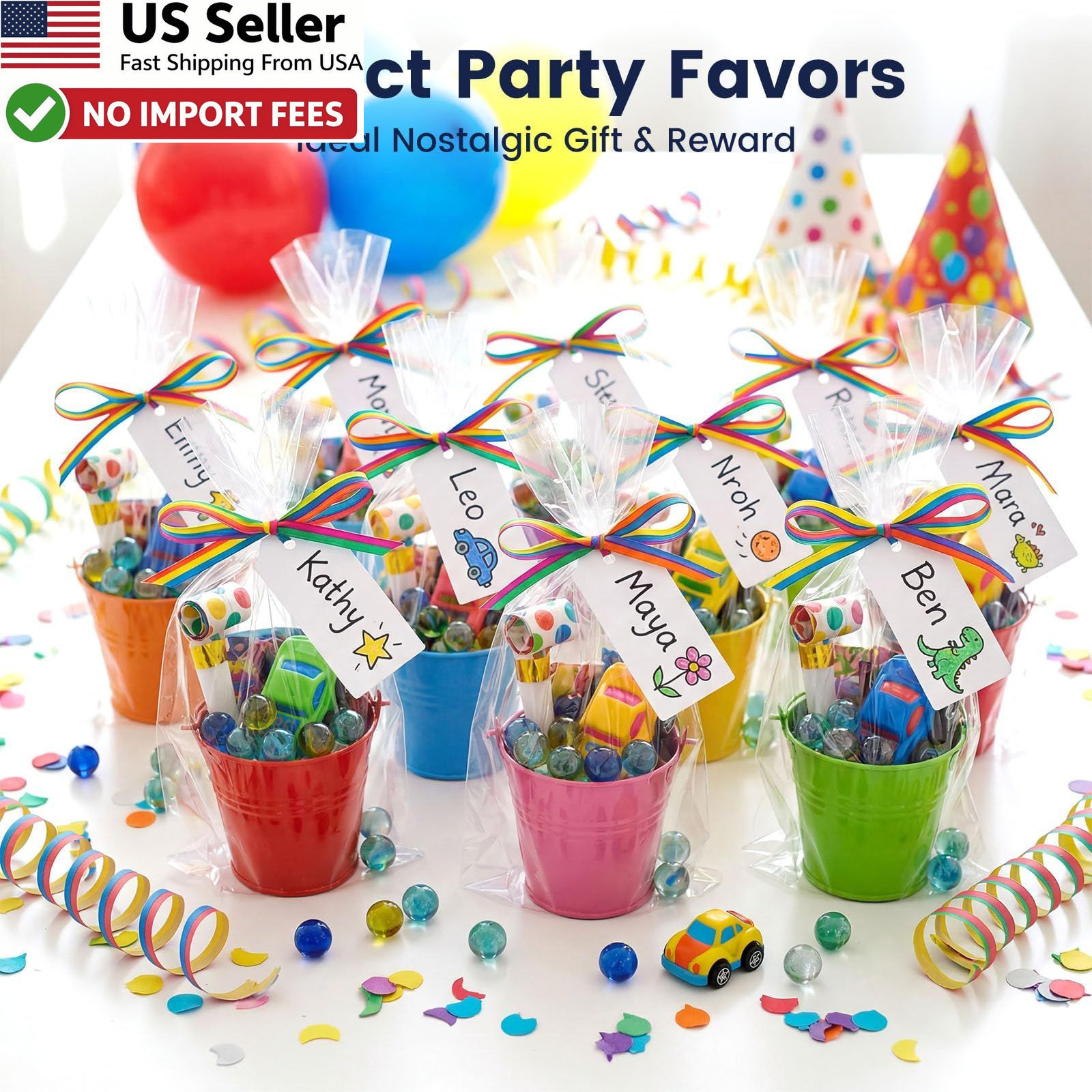 Glass Marbles Bulk 50 PCS POPLAY Player Games Replacement Assorted Colors Toys