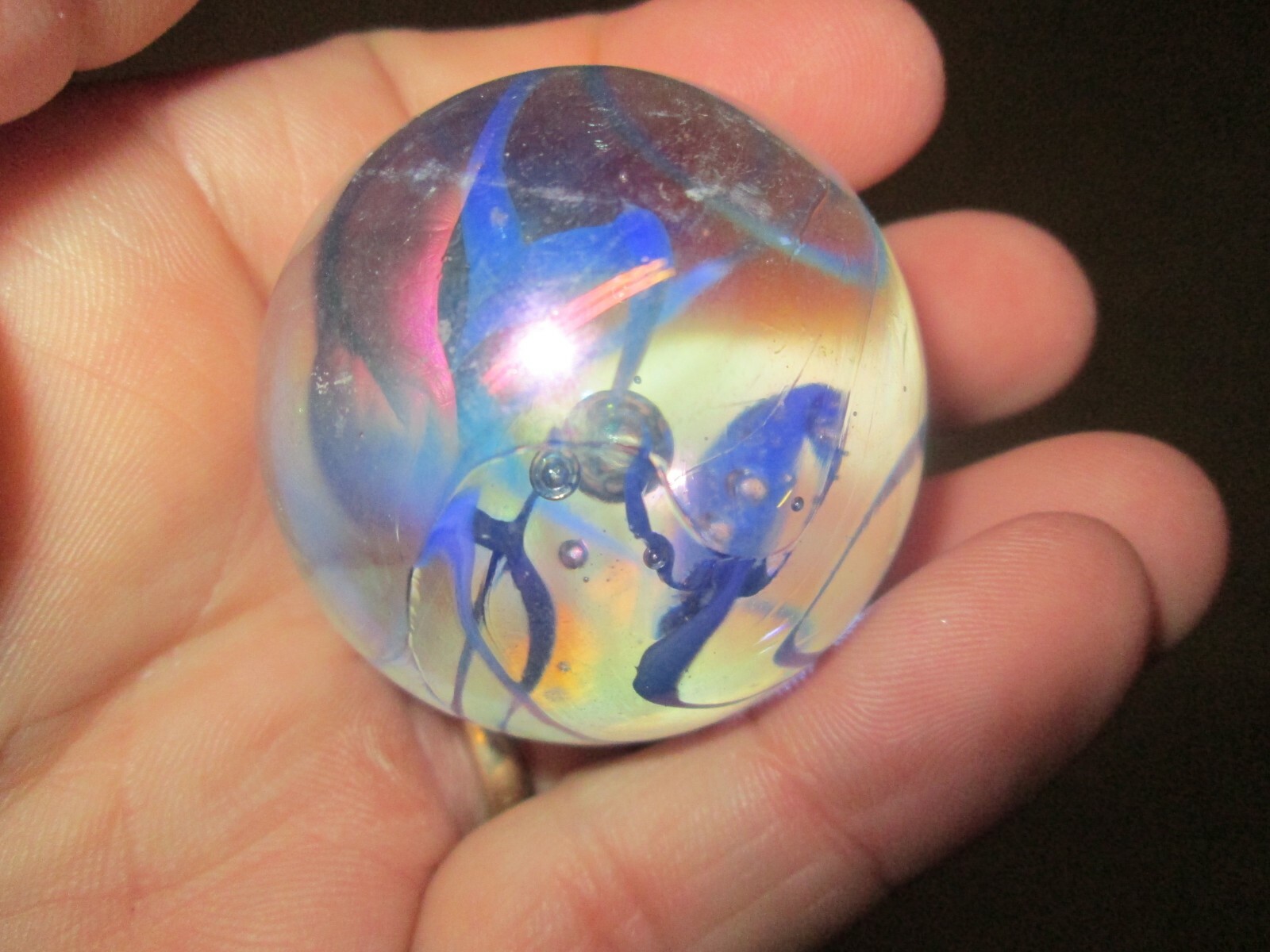 TOE BREAKER 2 Inch / 50mm FUNFAIR SWIRL MEGA / VACOR MARBLES