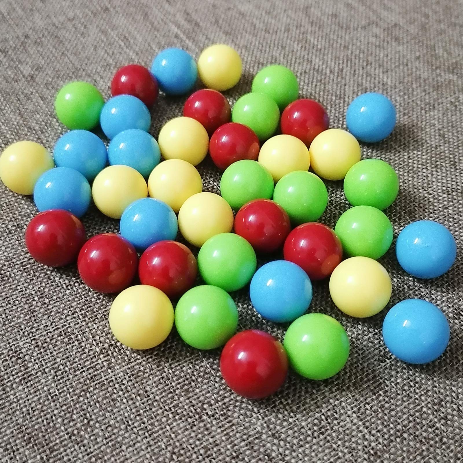 60Pcs Game Marbles Balls with Hungry Hungry Hippos(4 Colors)