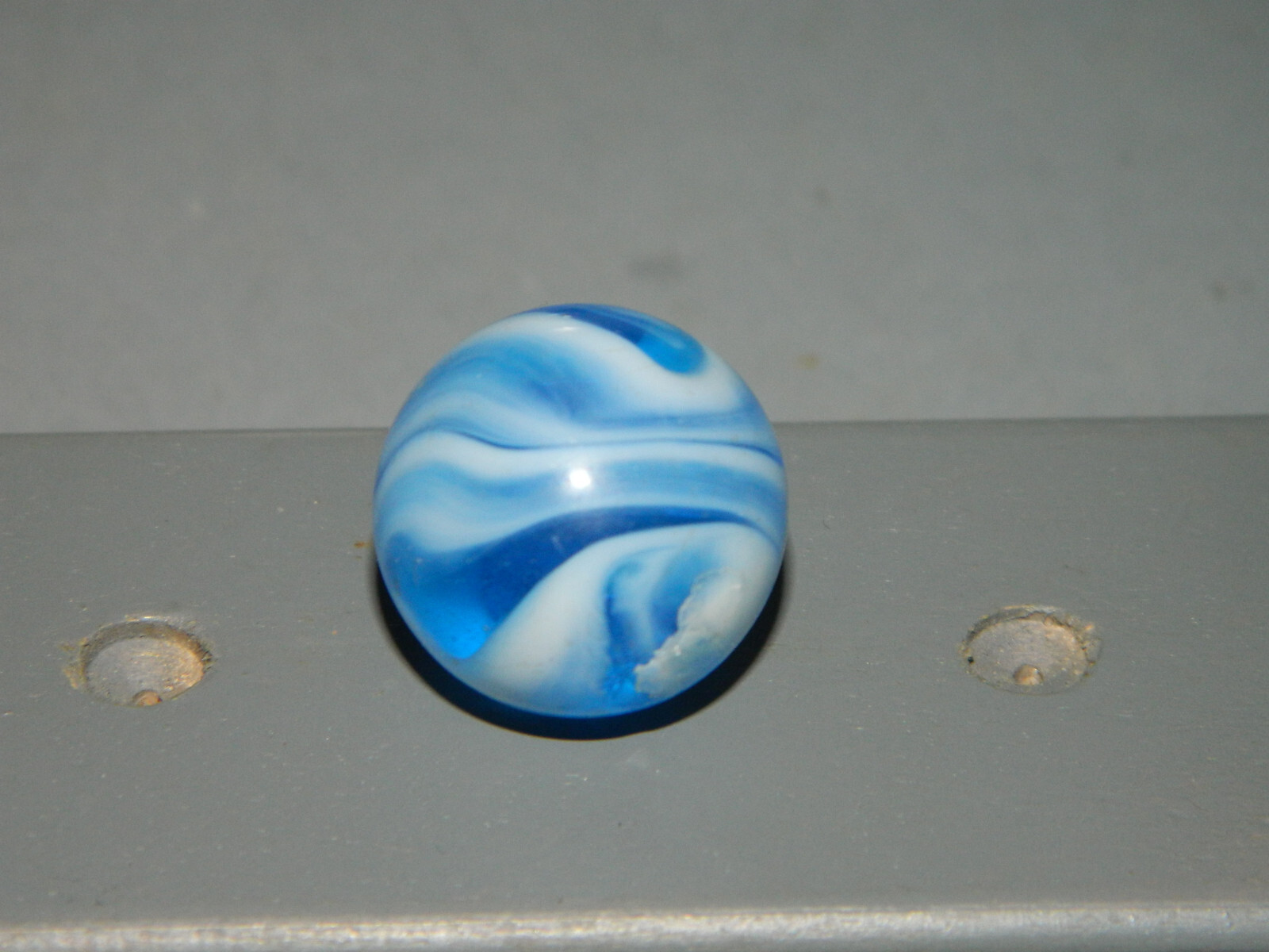 Christensen SKY BLUE SLAG Marble approx 13/16″+