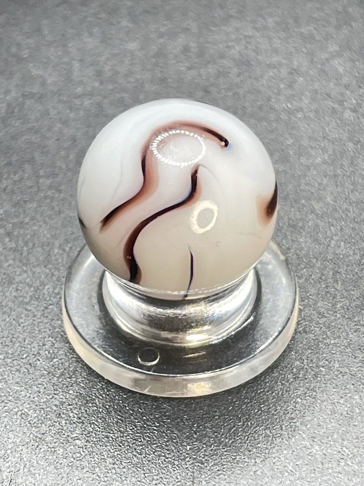 Purple Swirl Marble Vintage Marbles Alley Other 0.591”