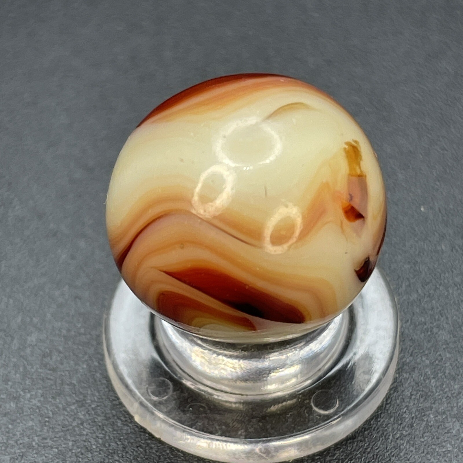Alley or Champion Swirl Marble Other Swirl Mystery Vintage Marbles 0.629”