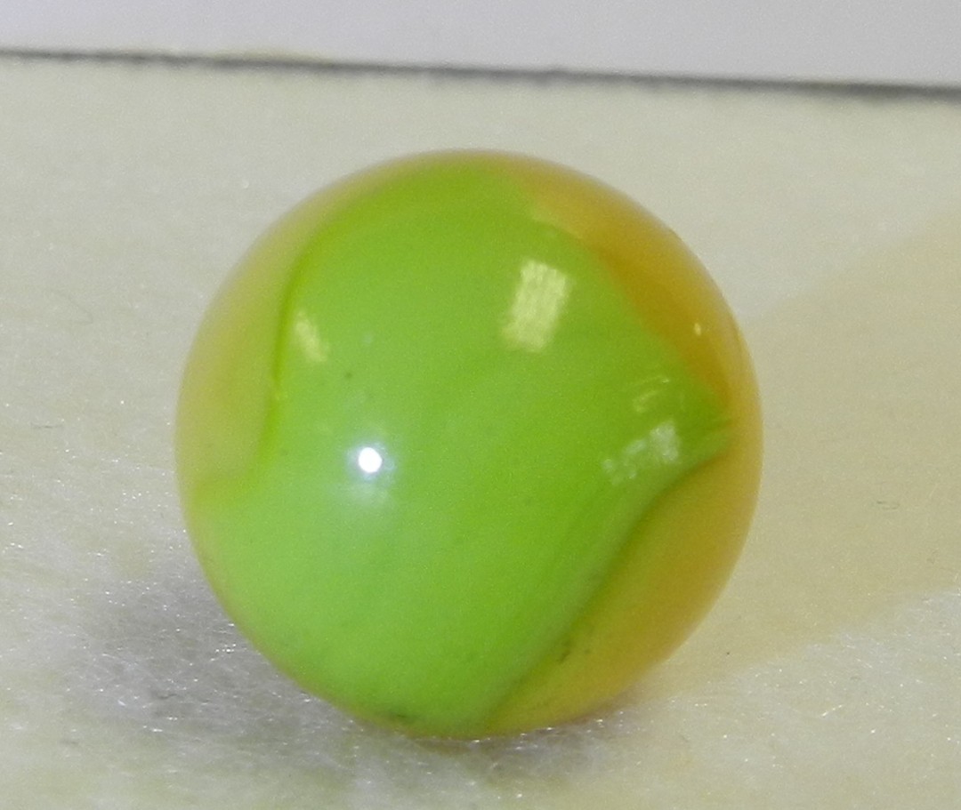 20650m Original Vintage Peltier Glass Comic Picture Marble Smitty .67 In Mint