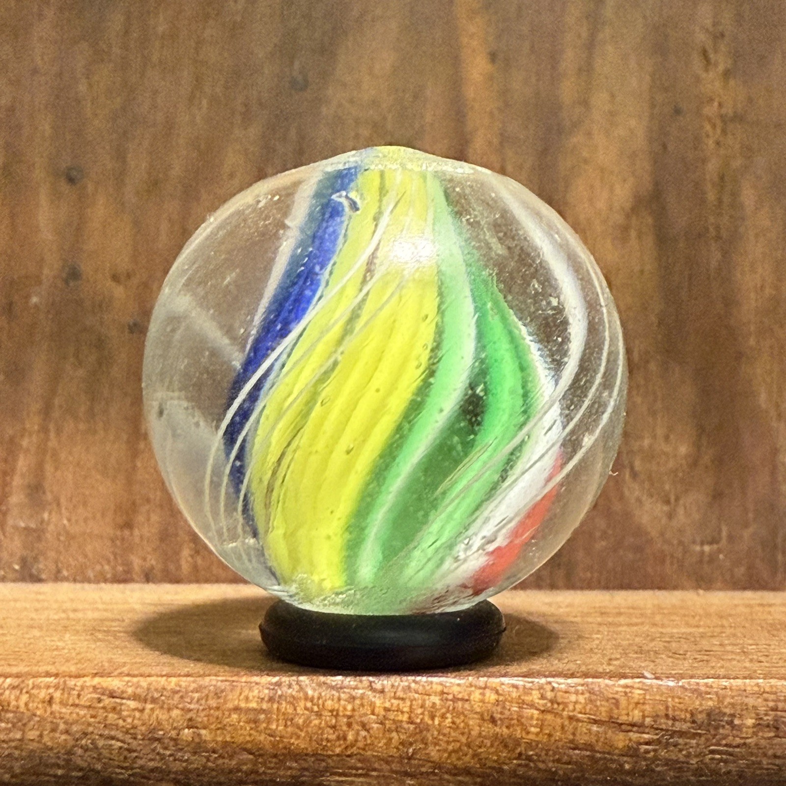 Antique German Handmade Solid Core Shooter Marble 25/32” Near Mint(+) | (164)