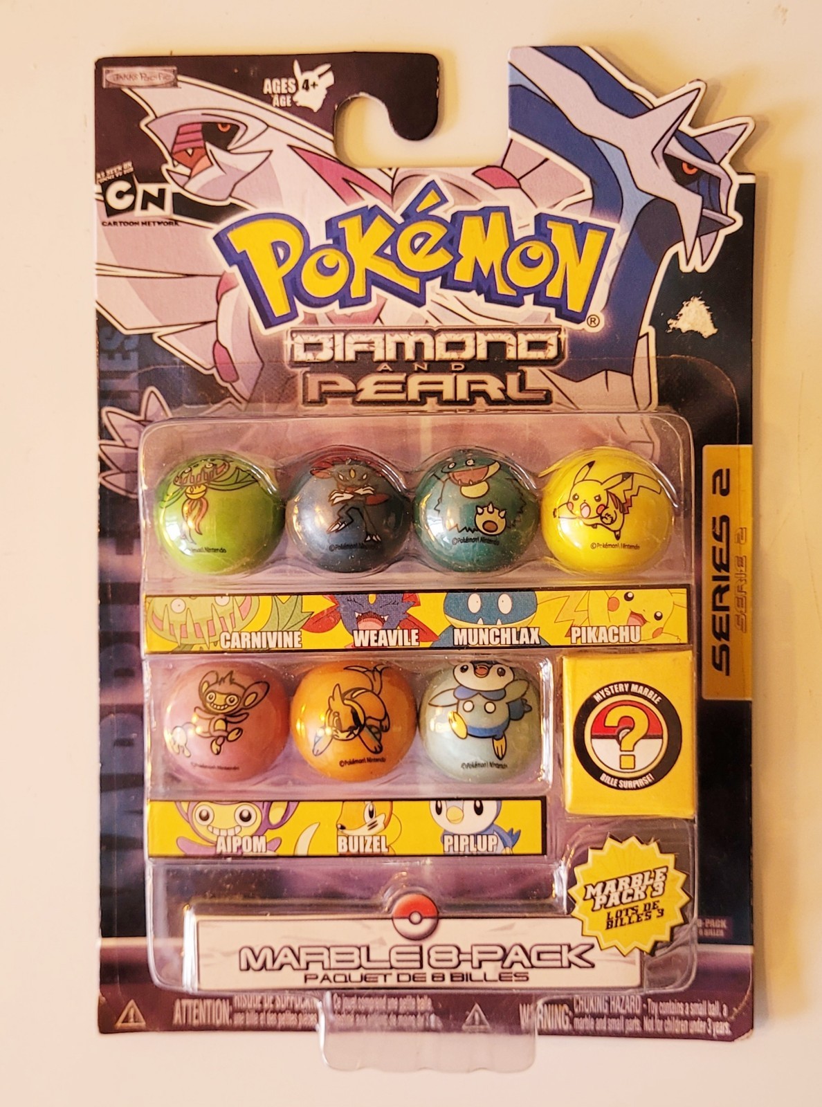Pokémon Diamond And Pearl Marble 8 Pack with Mystery Marble Factory Sealed Rare