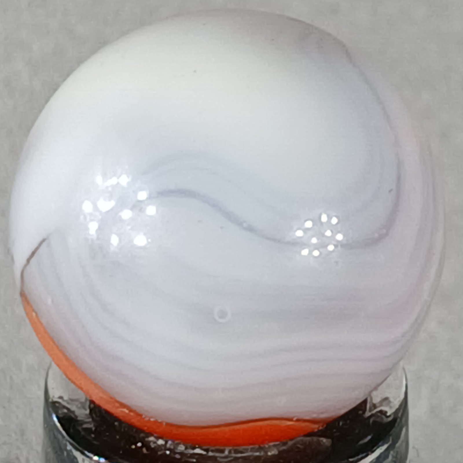 Vintage Vitro Conqueror Marble .61 Inches Near-Mint Condition Combined Shipping