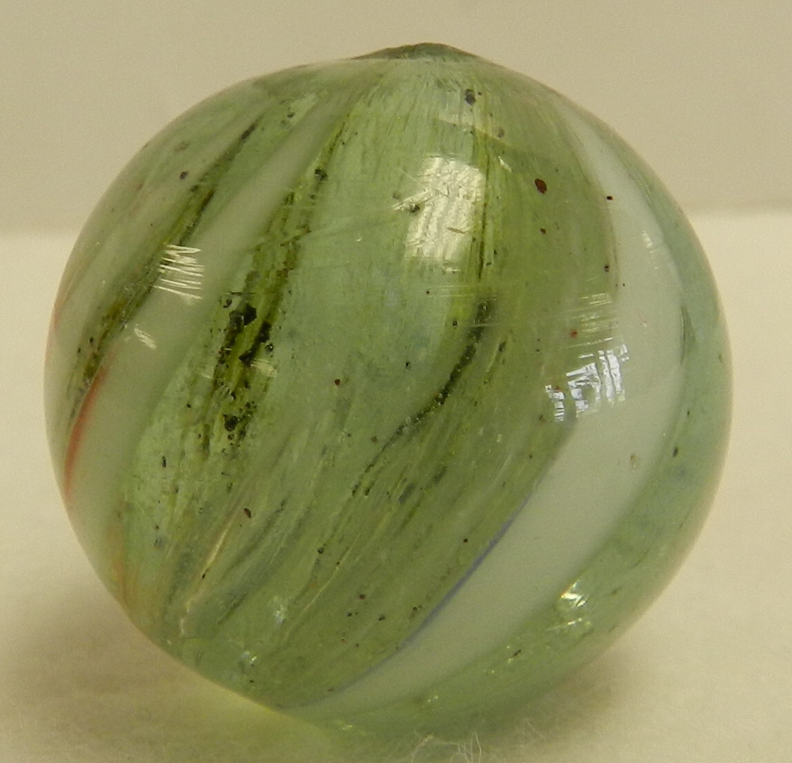#18540m Nice German Handmade Shooter Marble .98 Inches Mint Minus