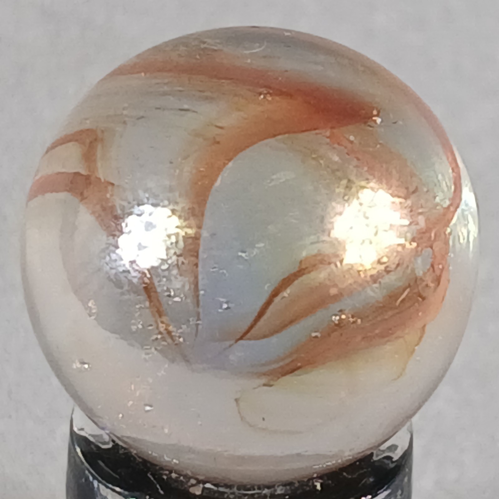 Vintage Imported Iridescent Cat’s Eye .63 Inches Near-Mint Condition