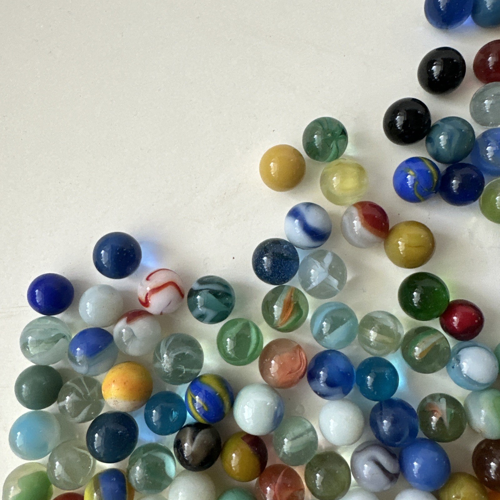 Vintage Marbles Lot Of 350 4lb 5oz