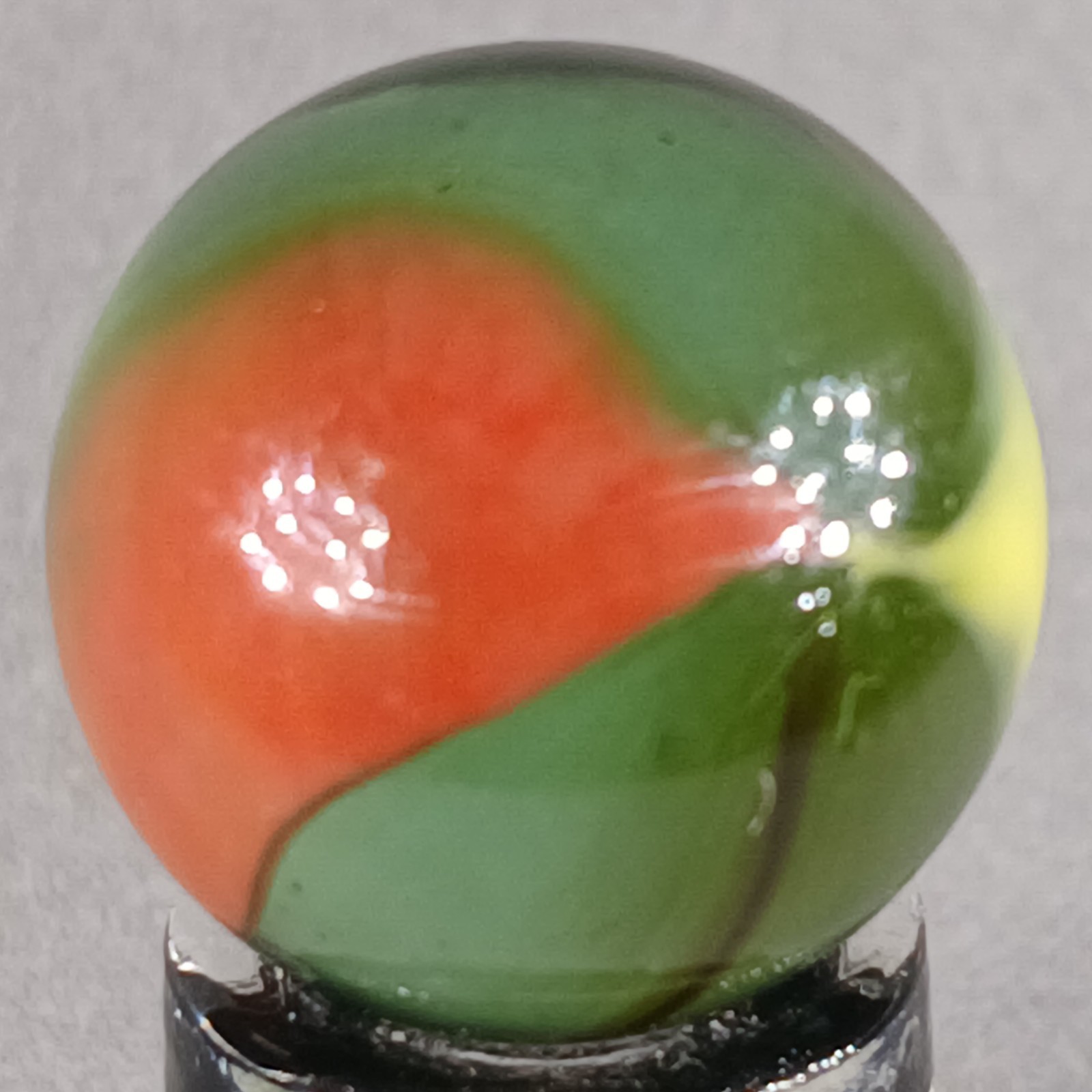 Vintage Imported Patch And Ribbon Marble .62 Inches Near-Mint Condition