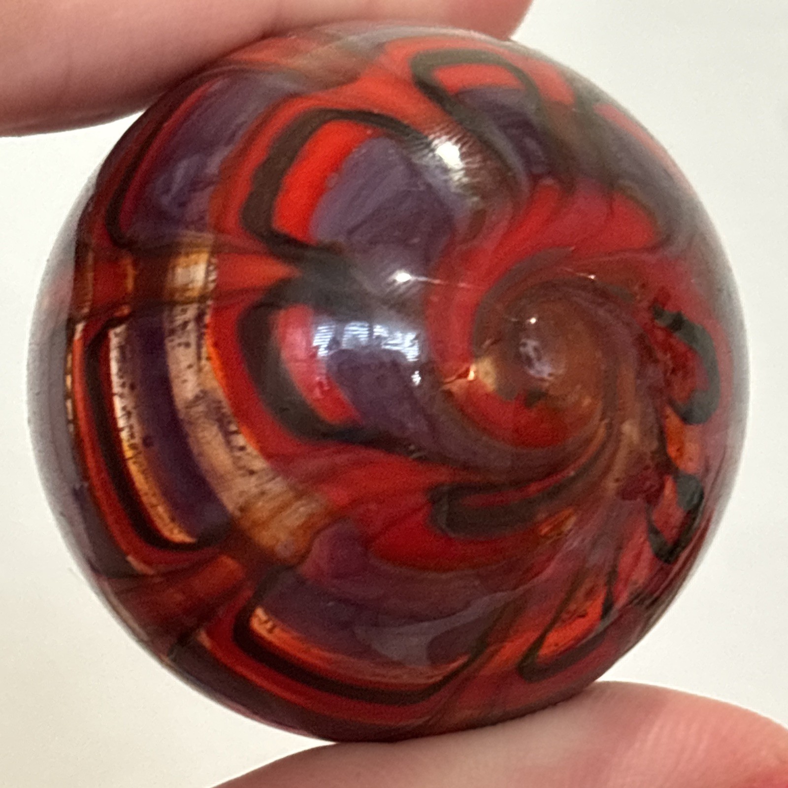 Stunning contemporary swirl marble #317