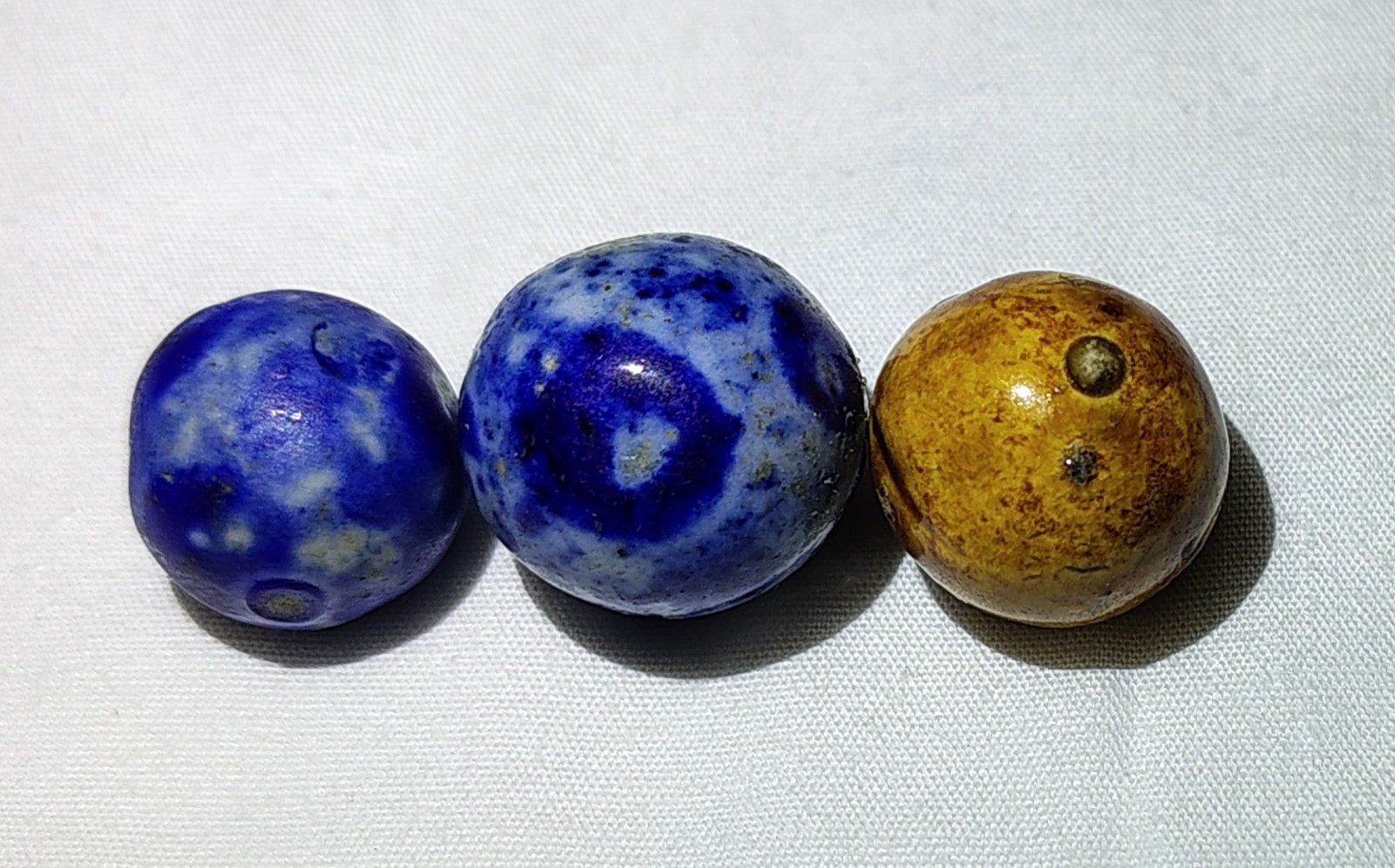 Antique Lot of Clay Marbles and Others