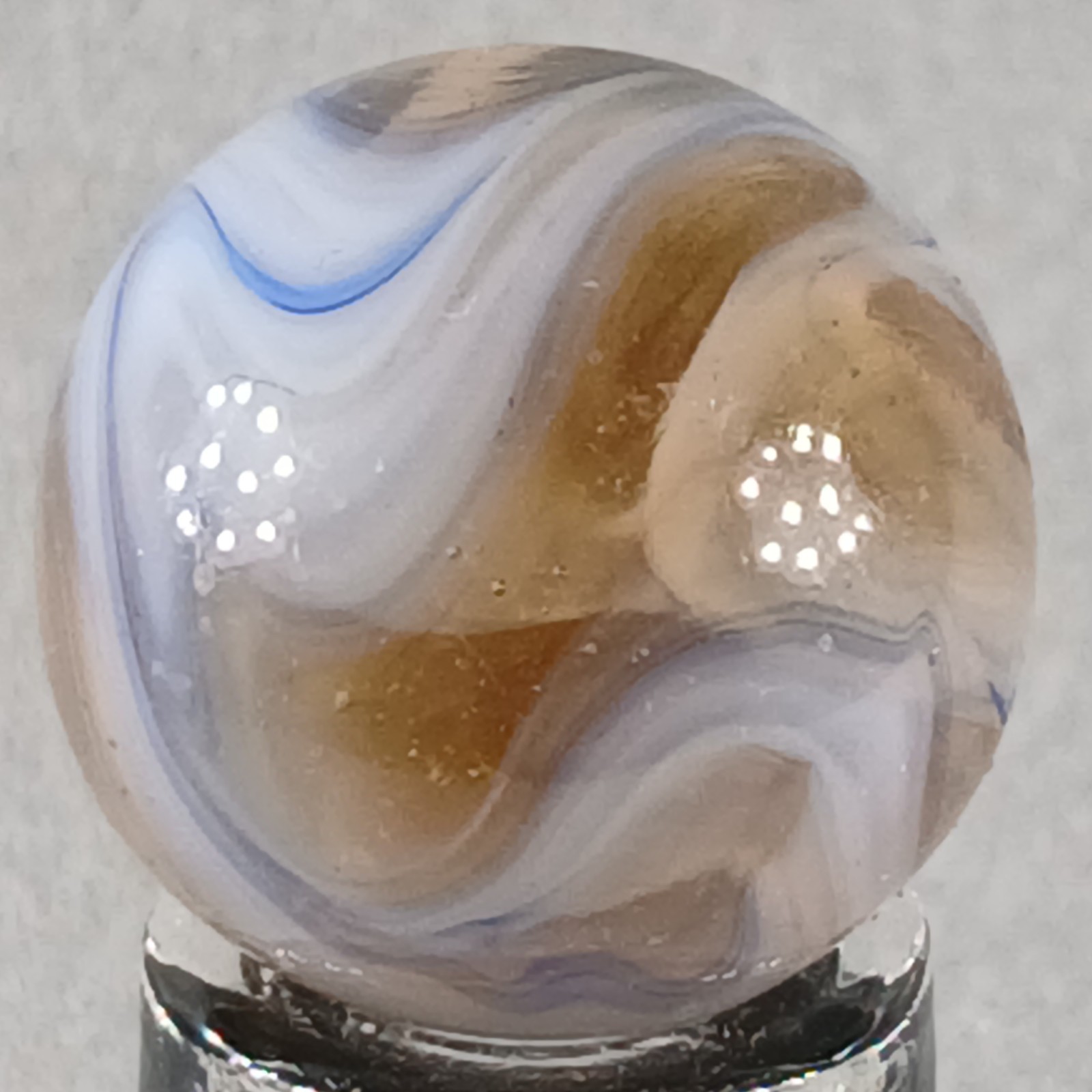 Vintage Alley Swirl .60 Inches Near-Mint Condition Combined Shipping