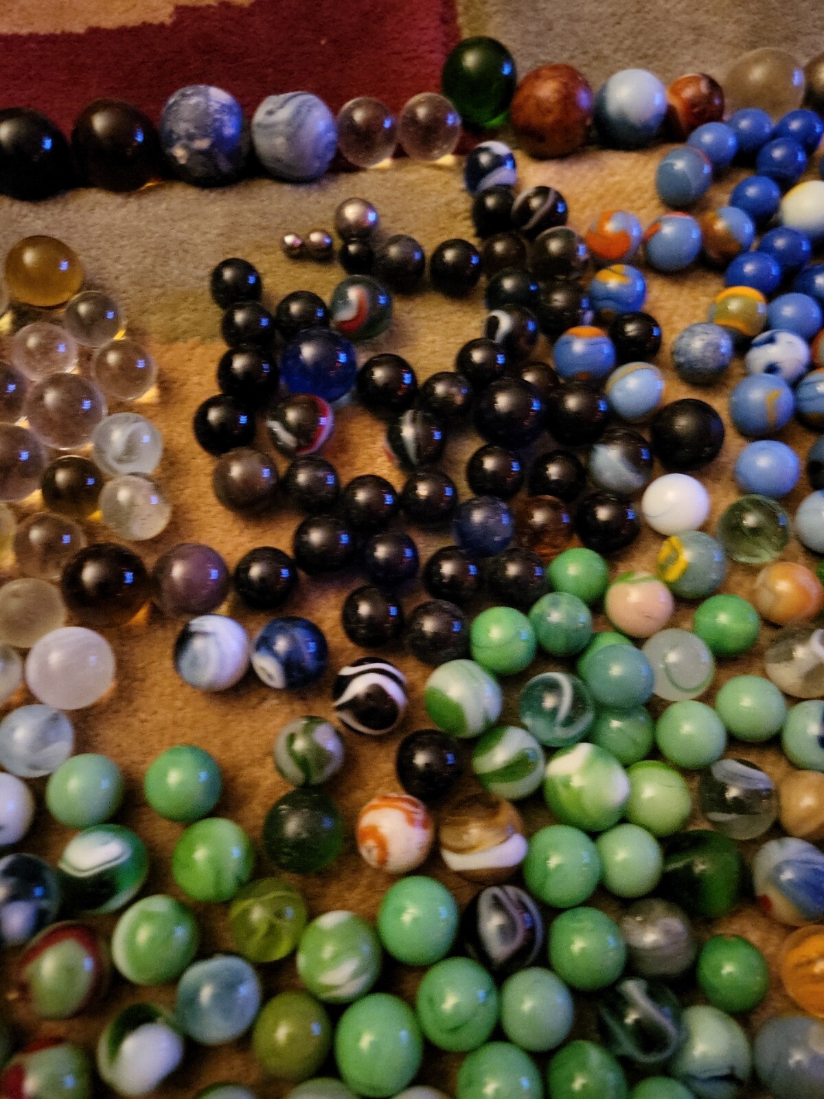 Vintage 40s/50s Marbles Lot Of 20 Per Pack – Will Give Mix Of All Types/Sizes