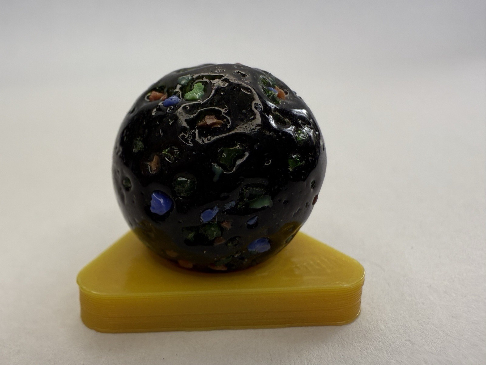 Glass Marble With Display Included lot #7666