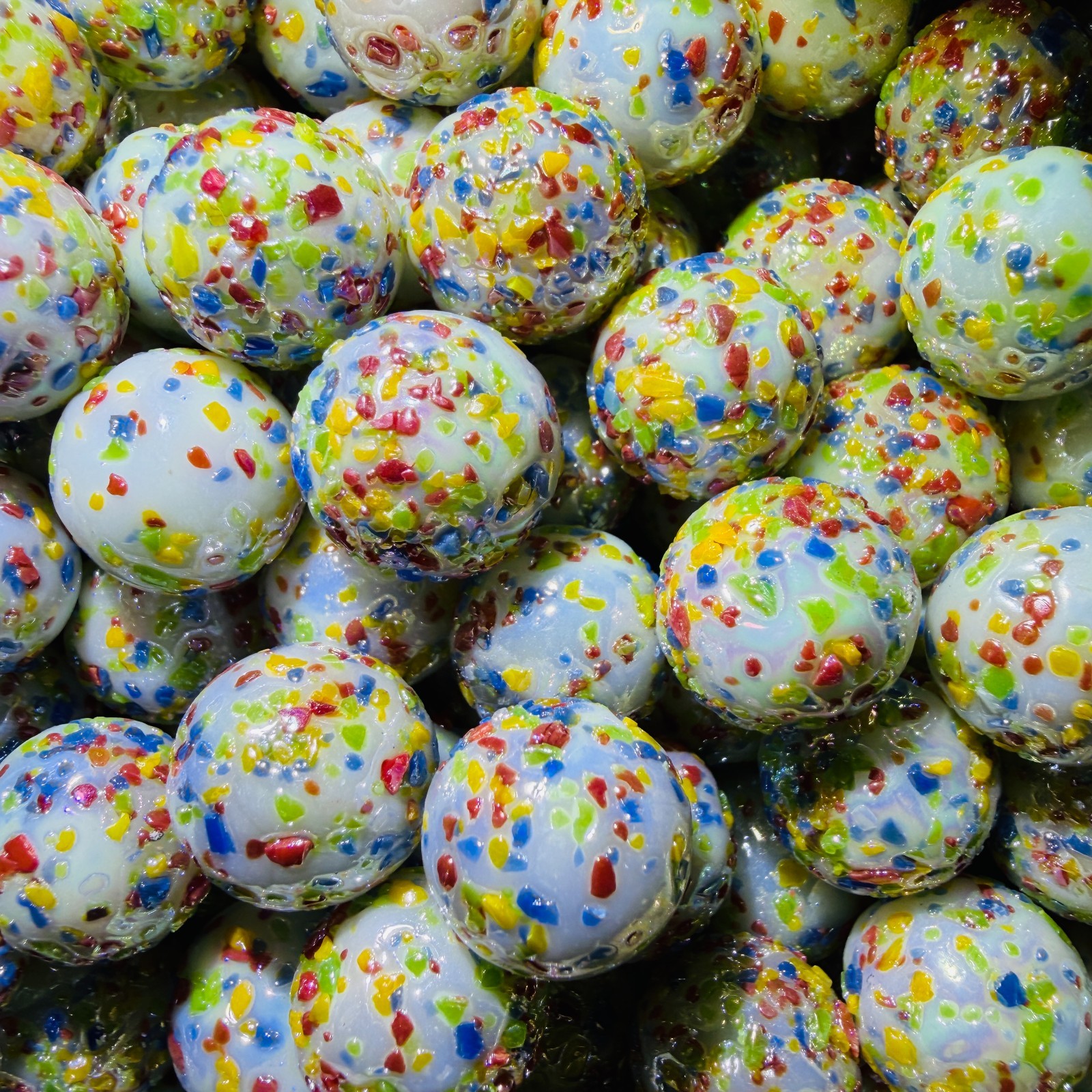 Marbles Lot Of 80 Multiple Colors Mint BEST Selection! MINT Fancy Vacor Mega NEW