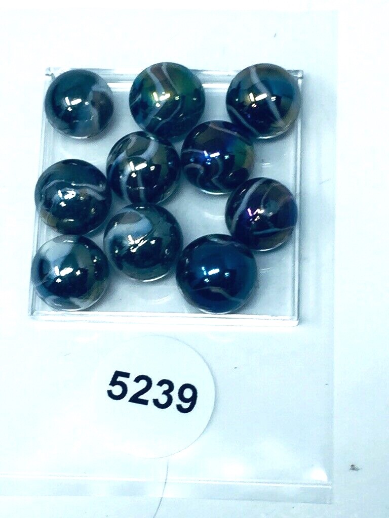 MEGA Marbles, 10 Milky Way Mega Marbles, Pre 2000 (CM99-5239)