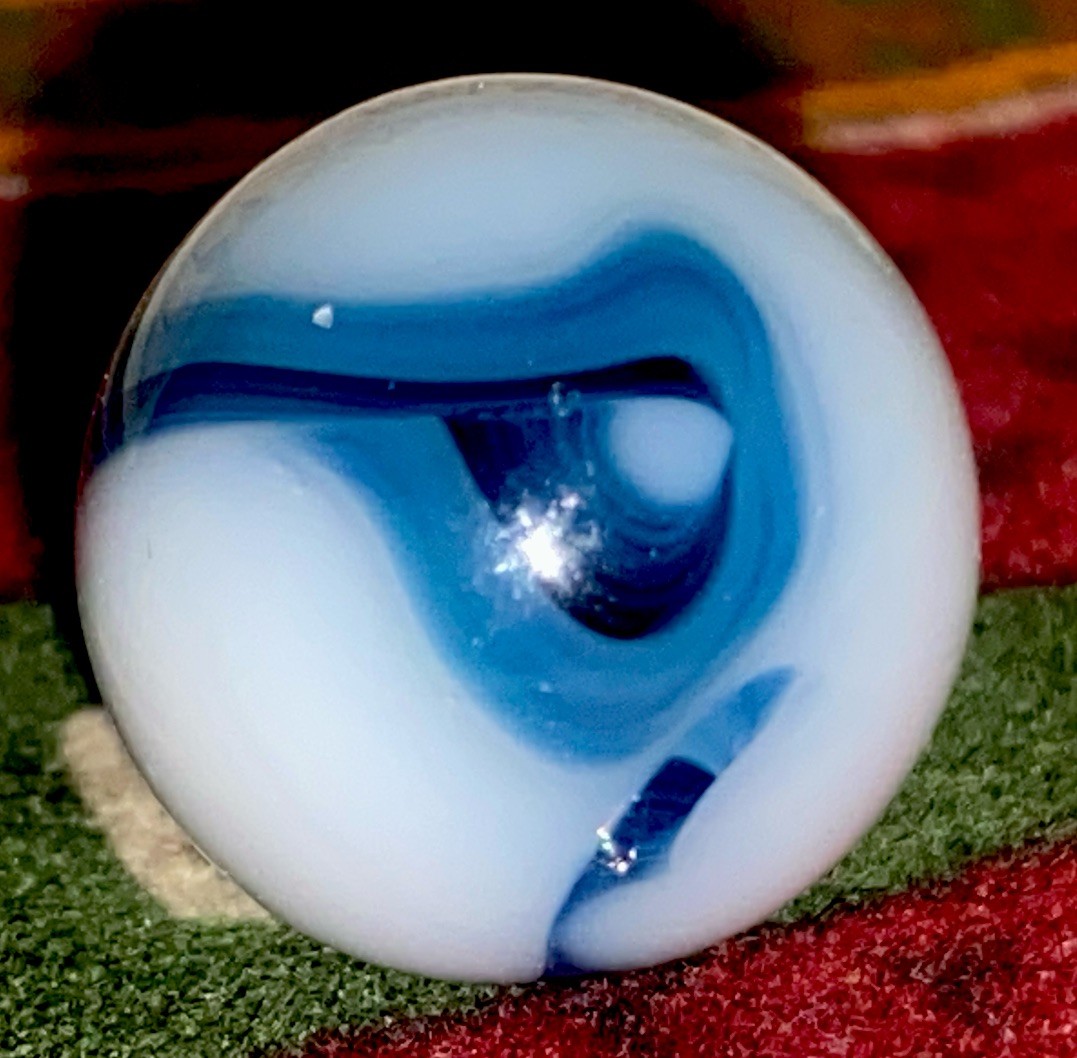 😎Vintage Ravenswood Swirl Marble-Mint.62 Has 2 Spots W/ Aventurine-Beautiful#68