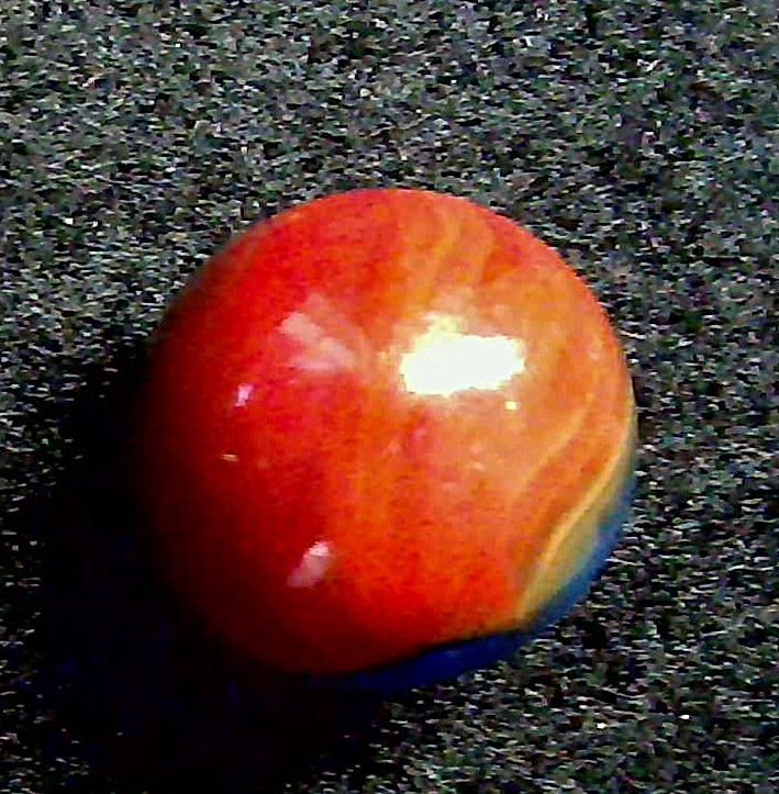 Marble King Red White & Blue Superman 5/8″ Patch Marble (5)