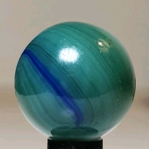 AKRO AGATE CO. ‘Patch’ .58″ Vintage Marble