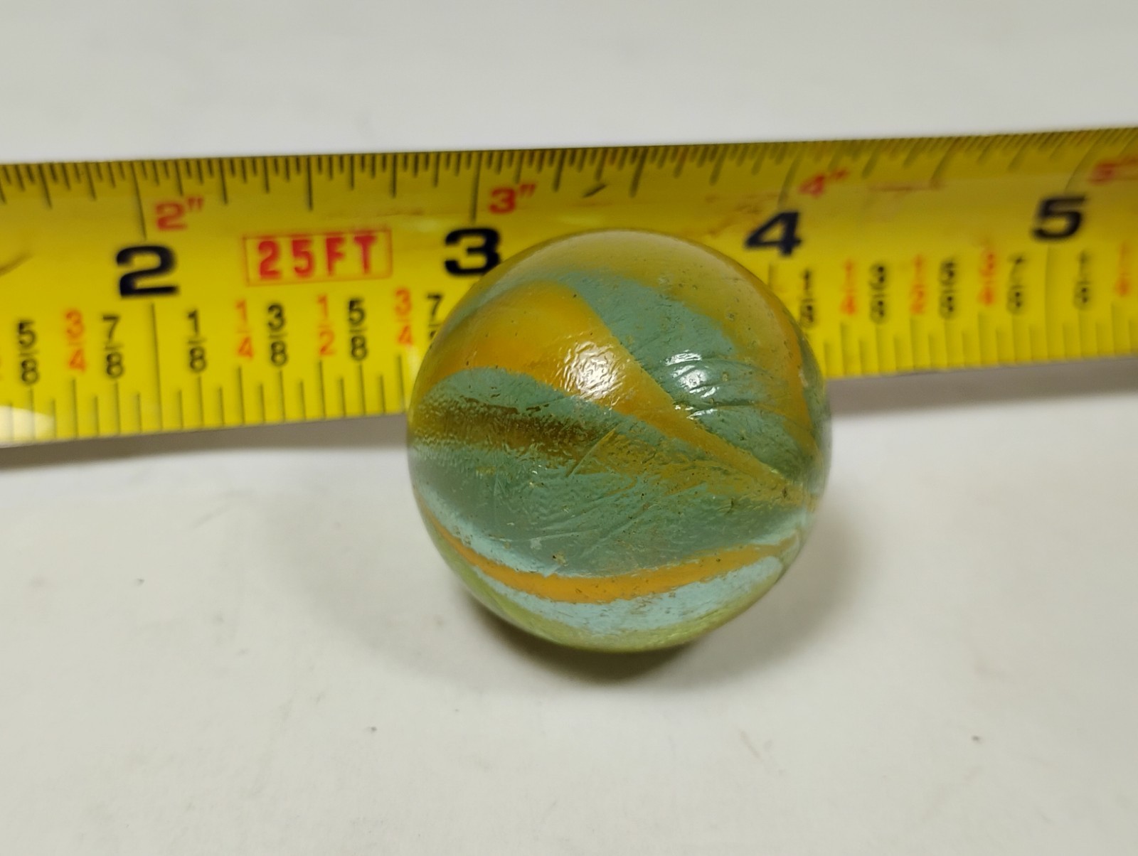 Large Vintage Blown Glass Marble